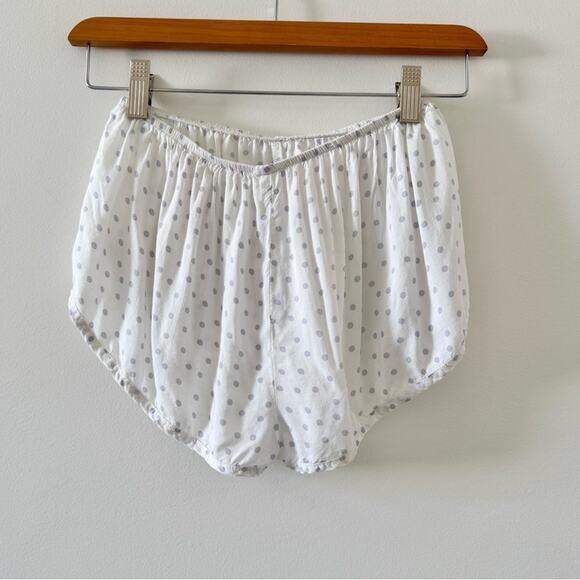Only Hearts Emily Sleep Shorts White Lavender Polka Dots Size Small - Picture 3 of 5
